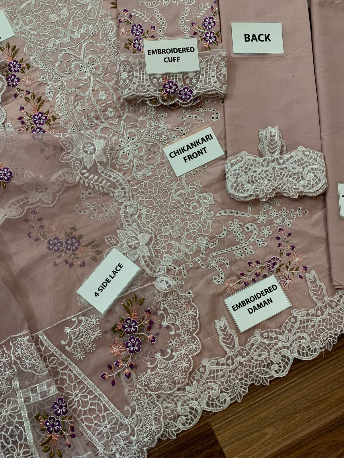 ELAF ROYAL MAUVE CHICKEN KARI FESTIVE COLLECTION