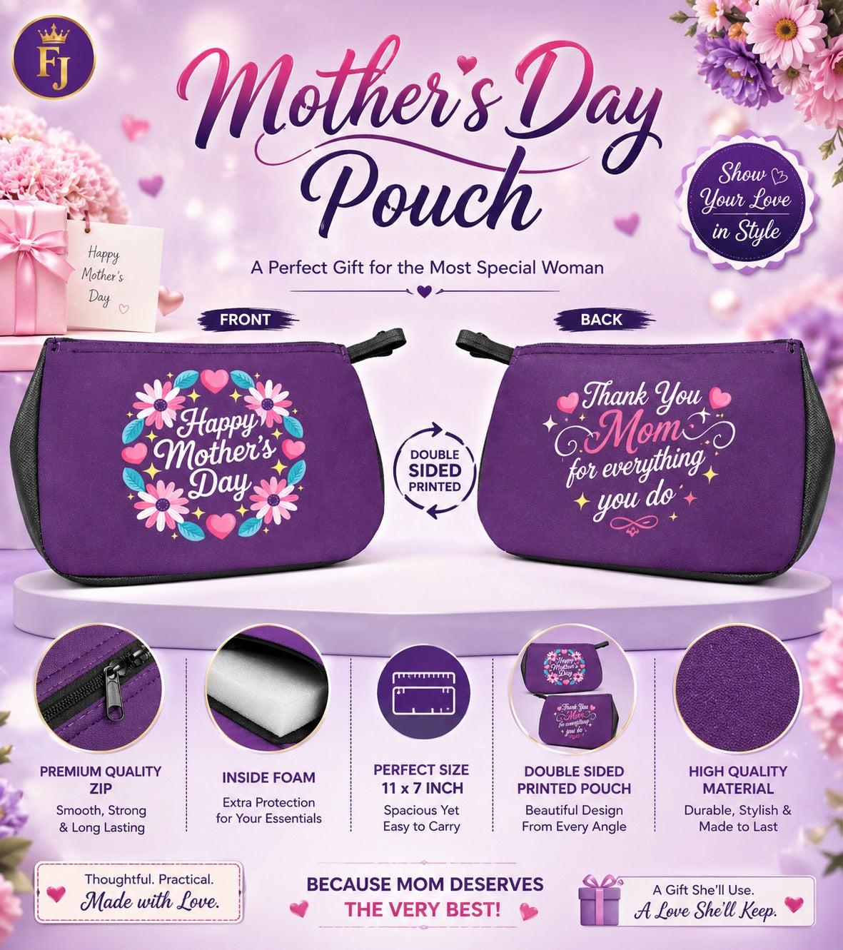 Mother’s Day Pouch