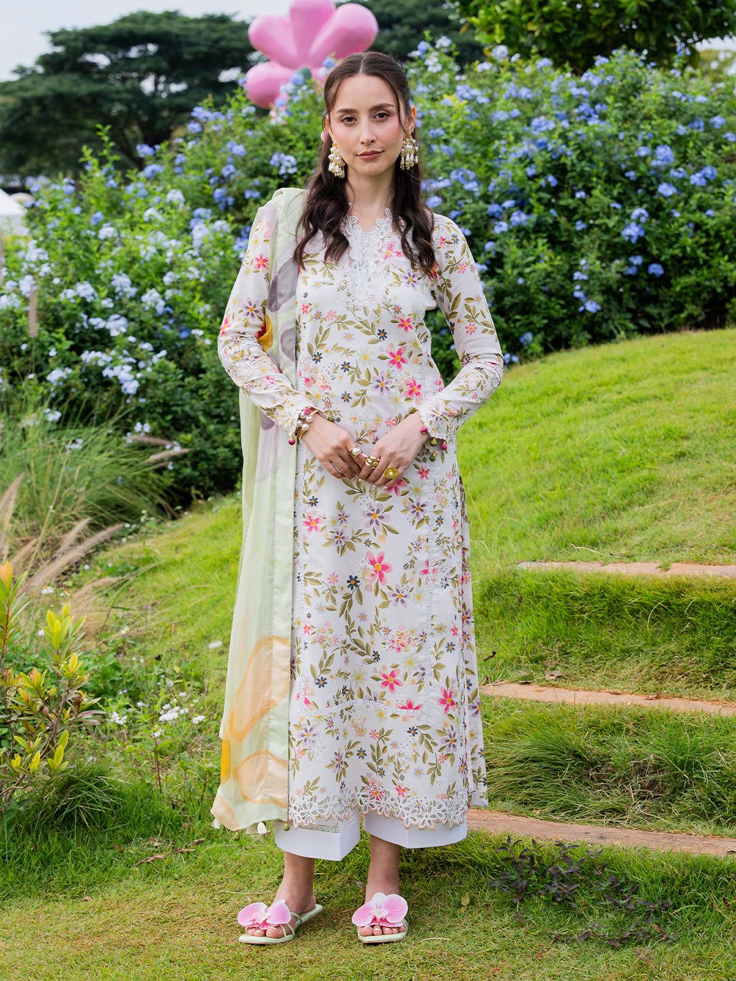 Crimson Lawn Collection