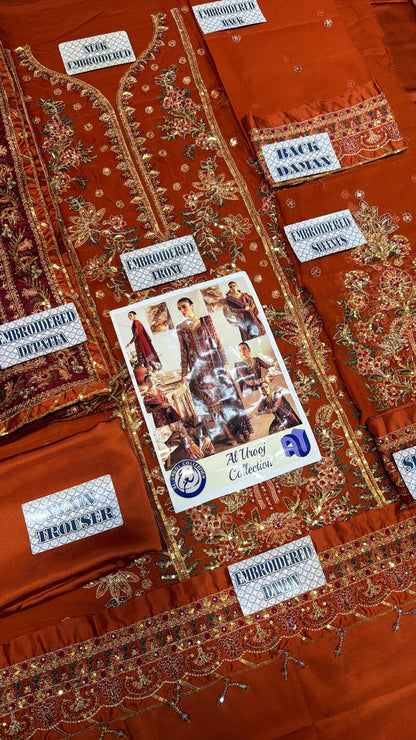 Evayna Embrodrided Chiffon Collection by GULAL