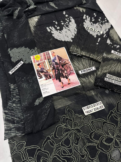 MARIA B LAWN CHIFFON