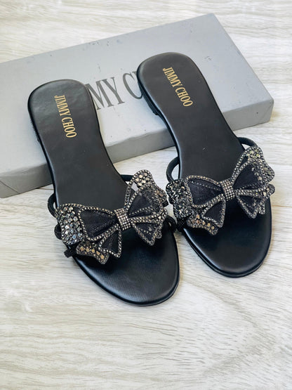 JIMMY CHOO BUTTERFLY FLATS