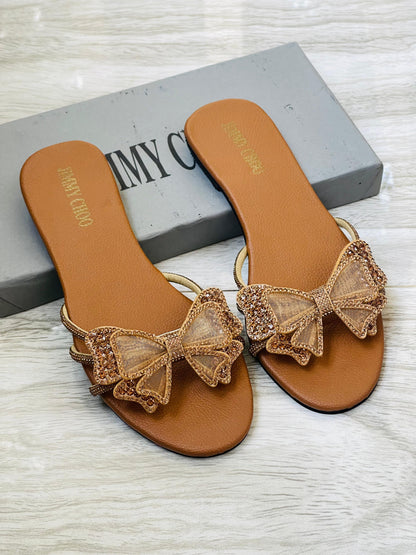JIMMY CHOO BUTTERFLY FLATS