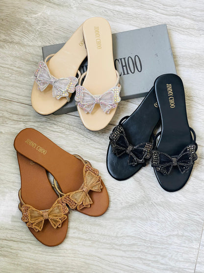 JIMMY CHOO BUTTERFLY FLATS