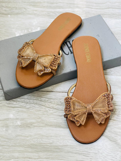 JIMMY CHOO BUTTERFLY FLATS