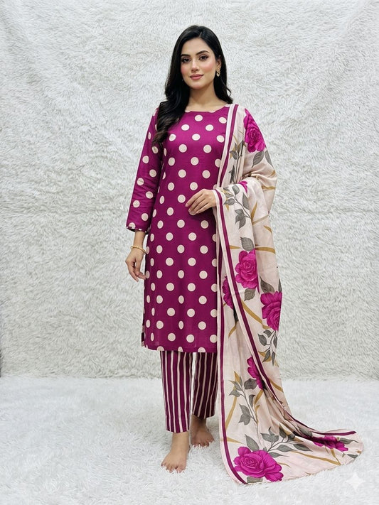 Polka Dots Printed