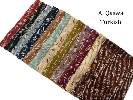 Turkish lawn scarf
