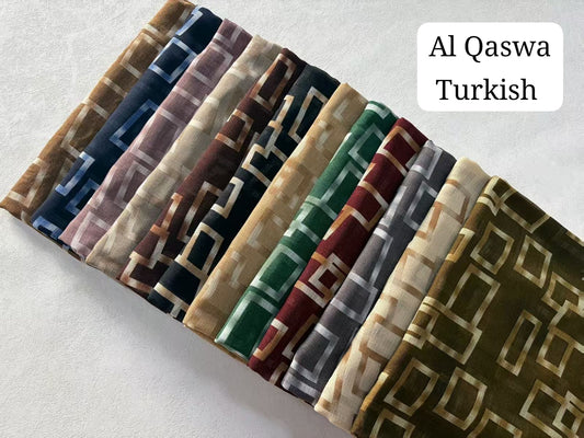 Turkish lawn scarf