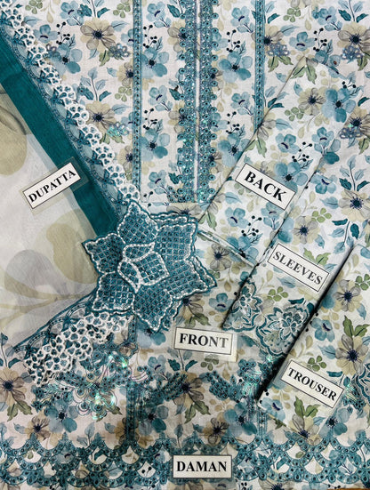 CRIMSON Lawn Embroidery Collection