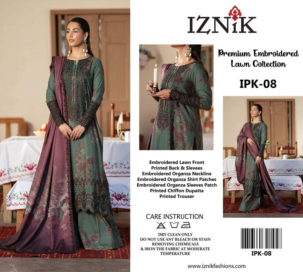 Iznik Lawn Collection