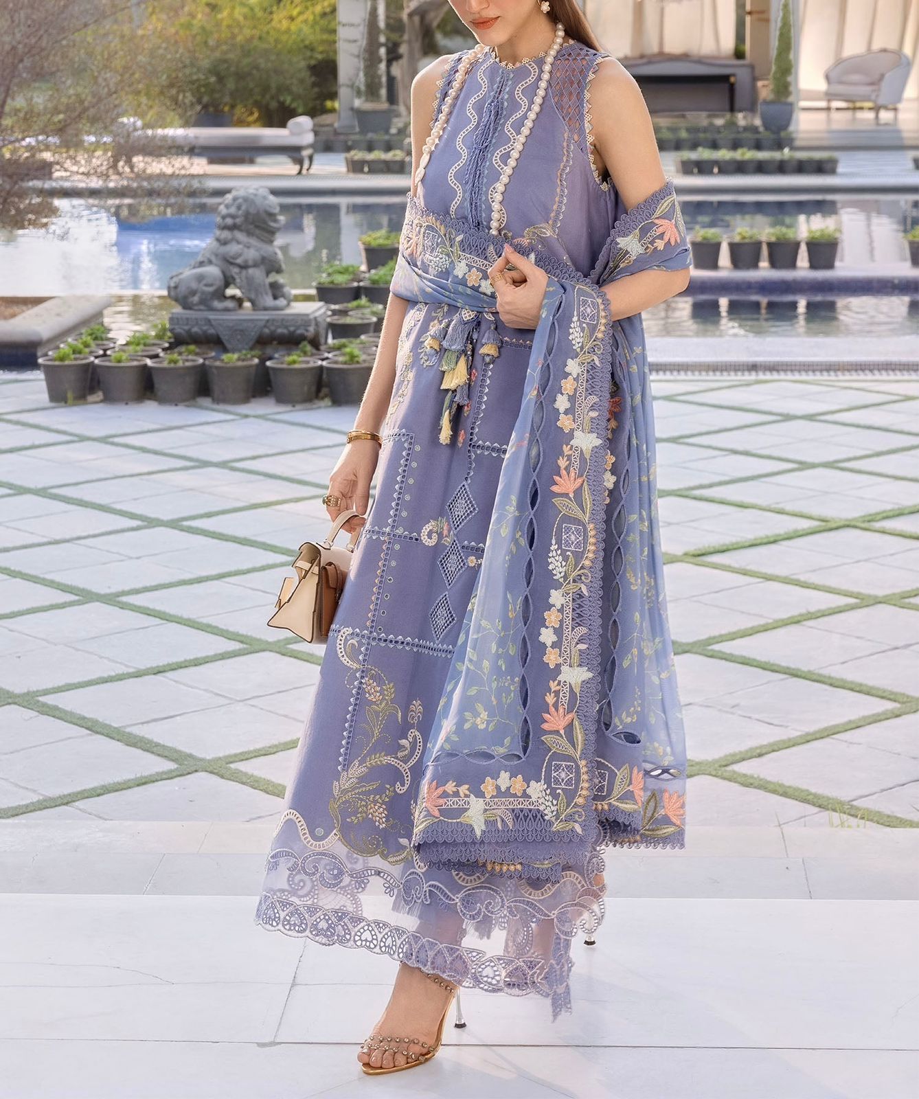 CRIMSON Luxury Lawn Digital Silk 2026 Collection