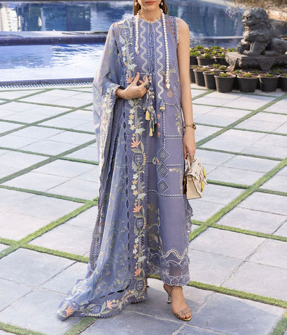 CRIMSON Luxury Lawn Digital Silk 2026 Collection