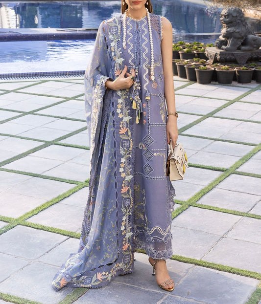 CRIMSON Luxury Lawn Digital Silk 2026 Collection