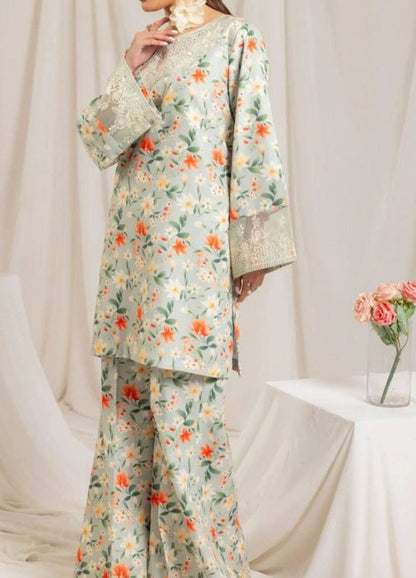 Maria-B LAWN SILK