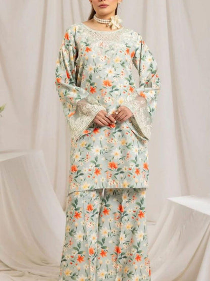Maria-B LAWN SILK