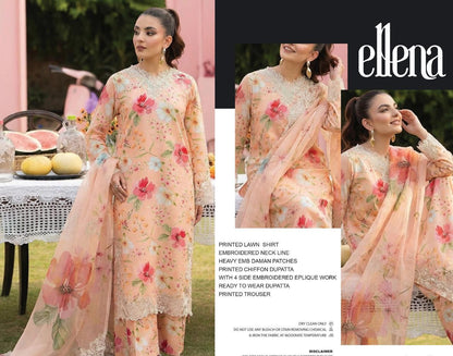 ELLENA Lawn Collection 2026