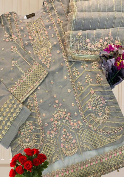 AGHA NOOR ORGANZA