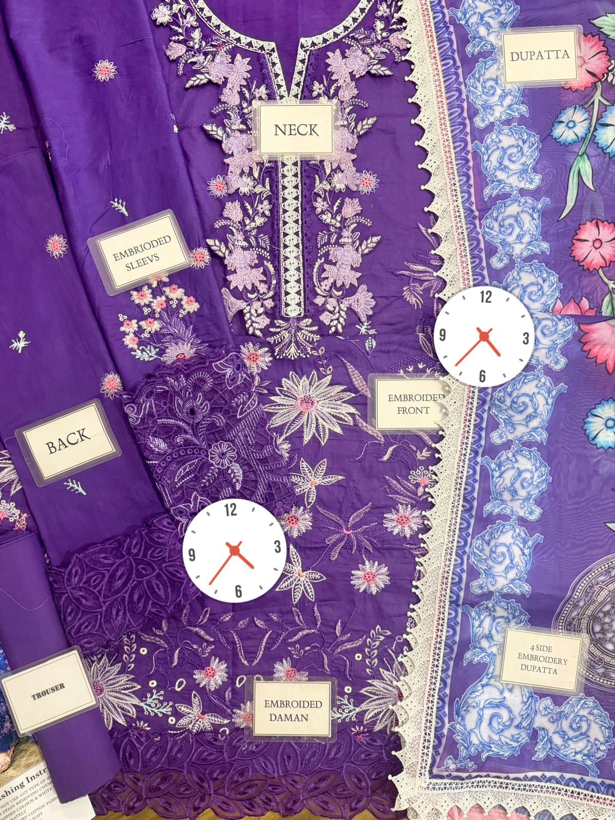 MUSHQ FESTIVE LAWN COLLECTION