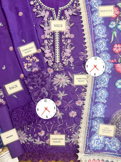 MUSHQ FESTIVE LAWN COLLECTION