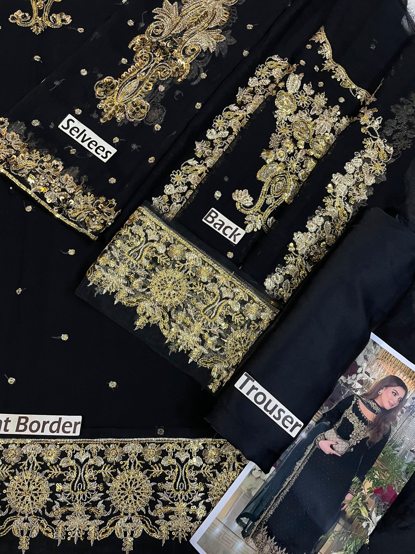 Aneela's Chiffon Embroidered Collection