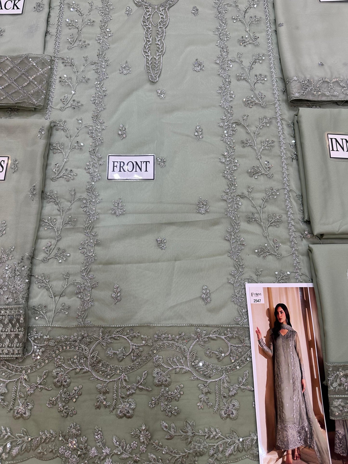 Azure Chiffon Collection
