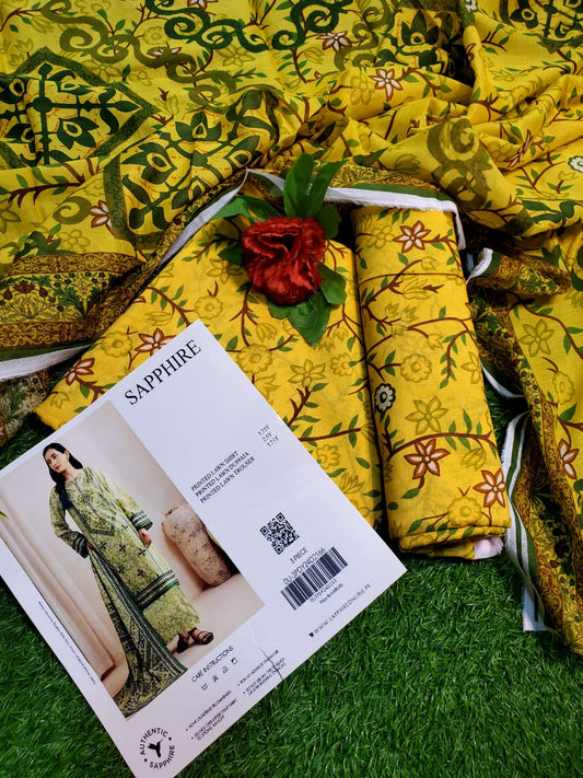 Mix Brand 3 Pcs Lawn