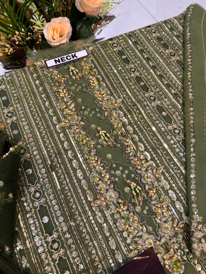 CHARIZMA Chiffon Luxury Embroidered