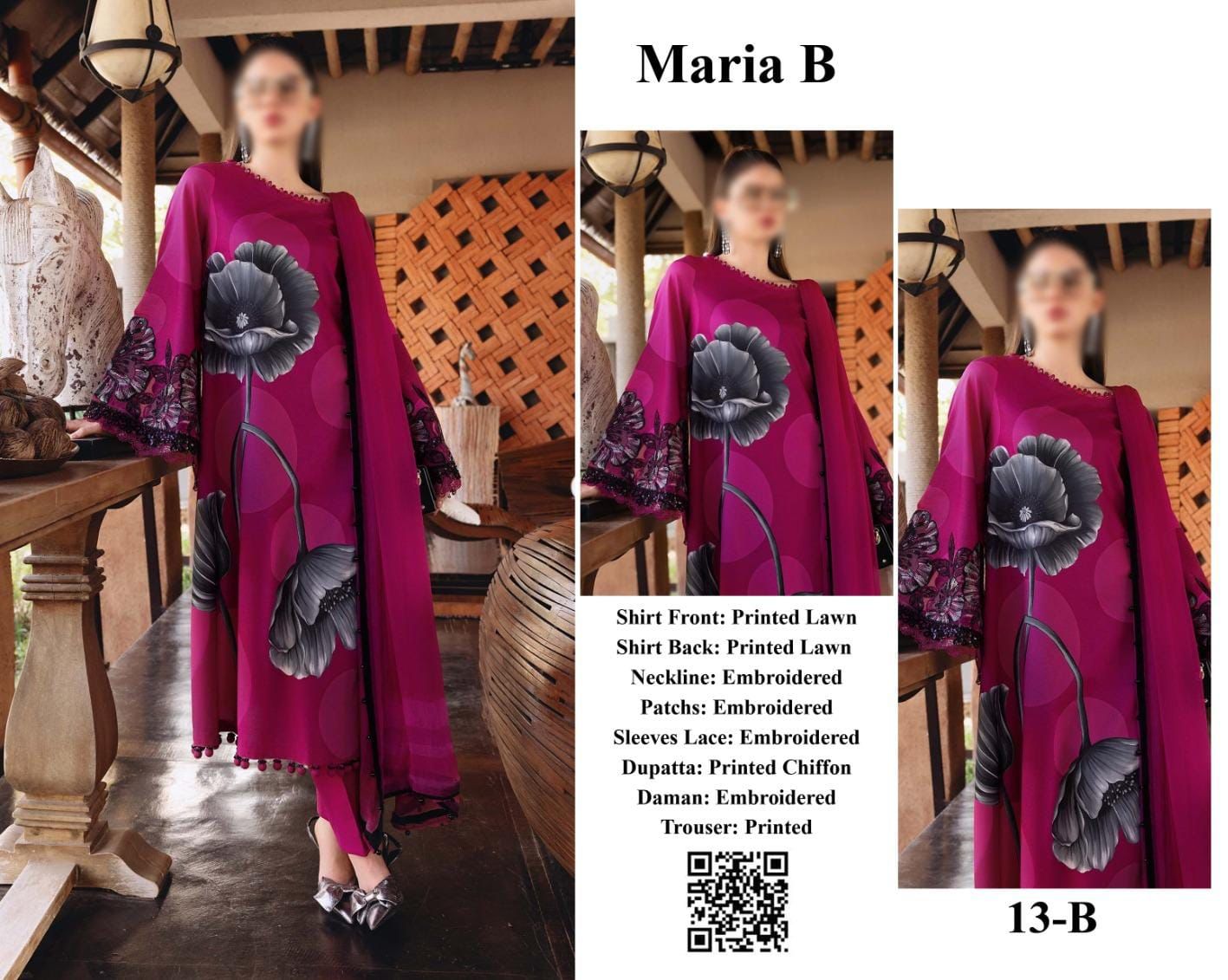 MARIA-B MPRINT Lawn Collection 2026
