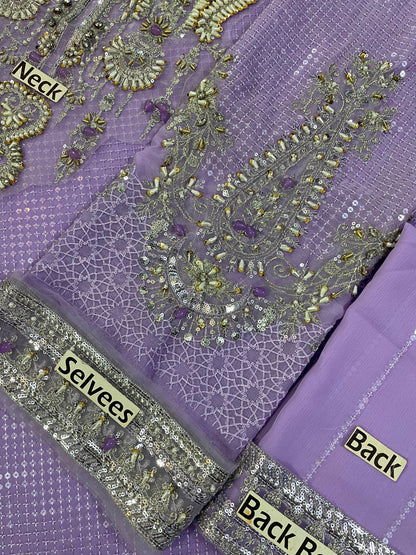 Maria-B Chiffon Embroidered Collection