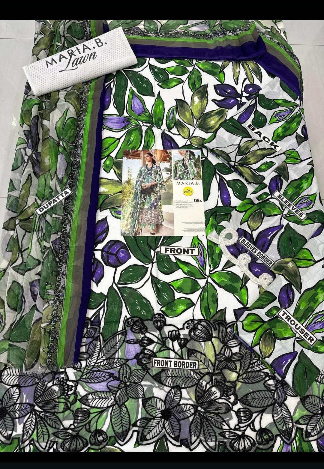 Maria-B LAWN CHIFFON