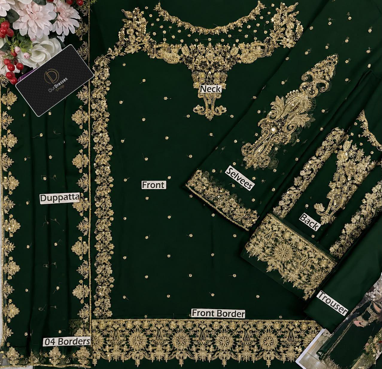 Aneela's Chiffon Embroidered Collection