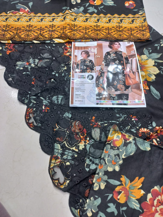 BJ Chikan Kari Emb Suit