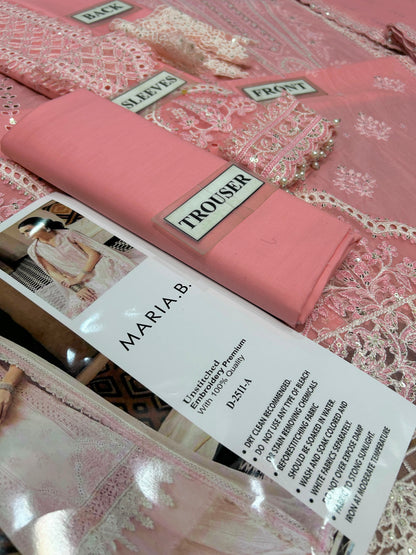 Maria-B Pink Lawn Collection
