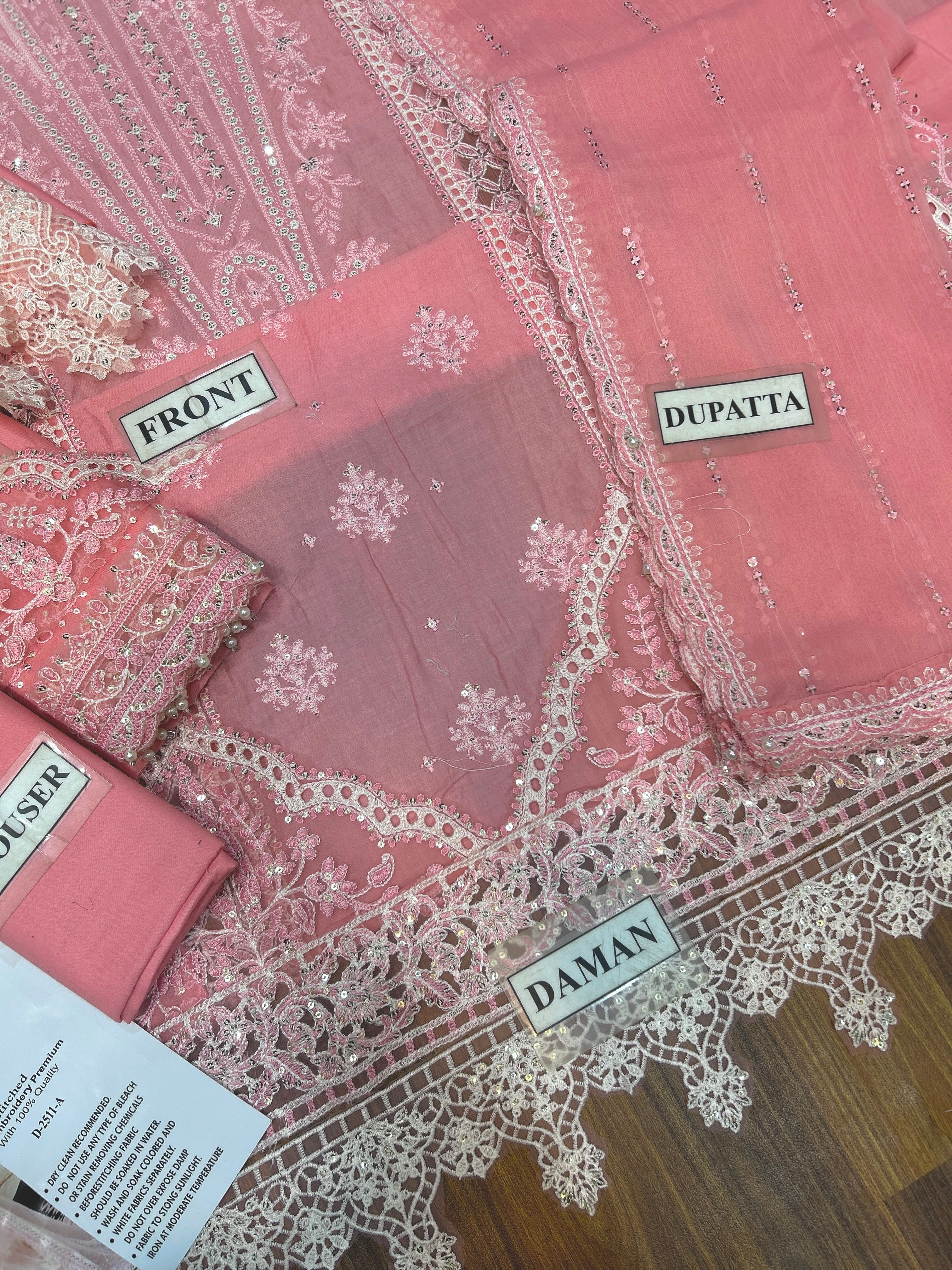 Maria-B Pink Lawn Collection