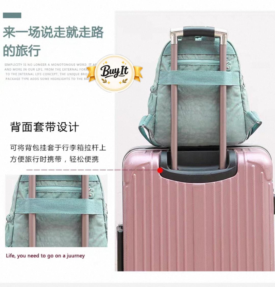 Travel Backpack For Girls