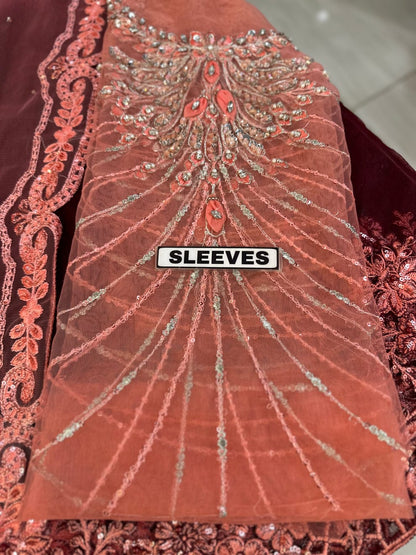 MARIA-B NET SAREE