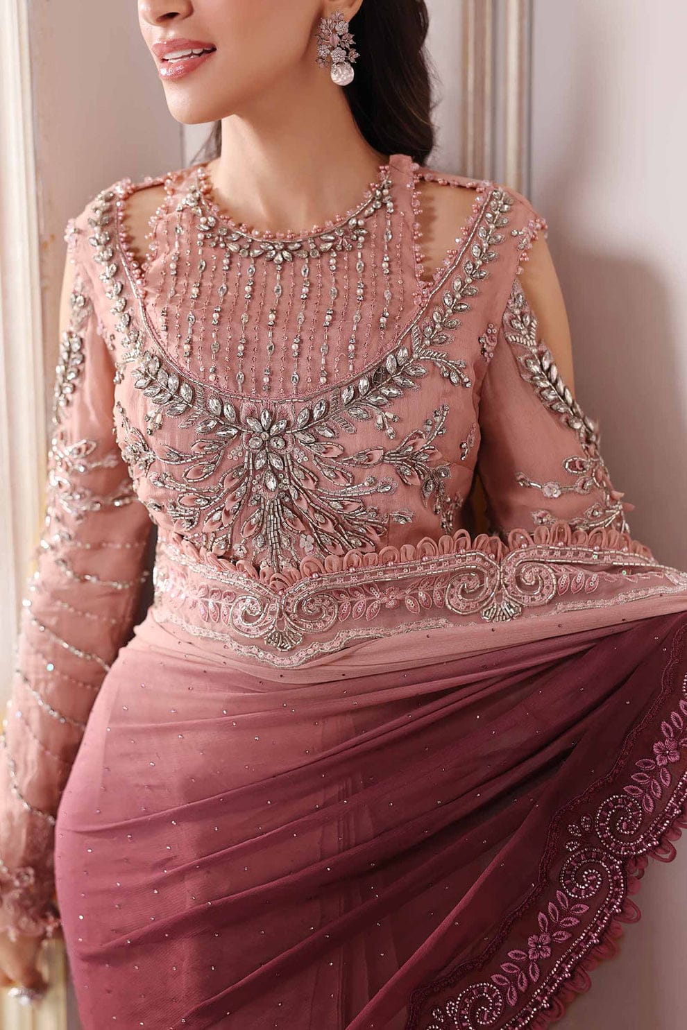 MARIA-B NET SAREE