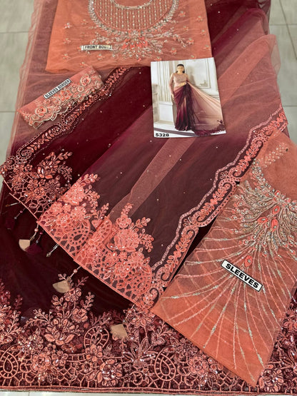 MARIA-B NET SAREE