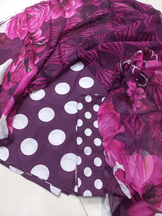 PRINTED LAWN BANA DORA SHRIT