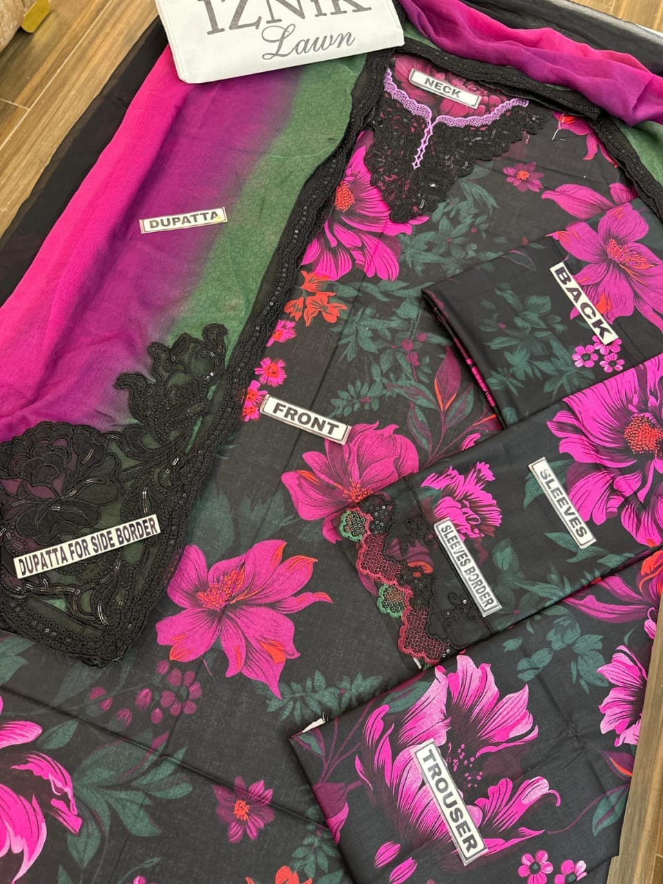 IZNIK LAWN CHIFFON