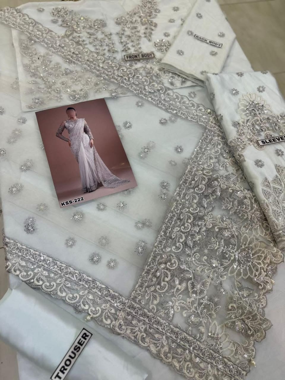 MARIA-B NET SAREE