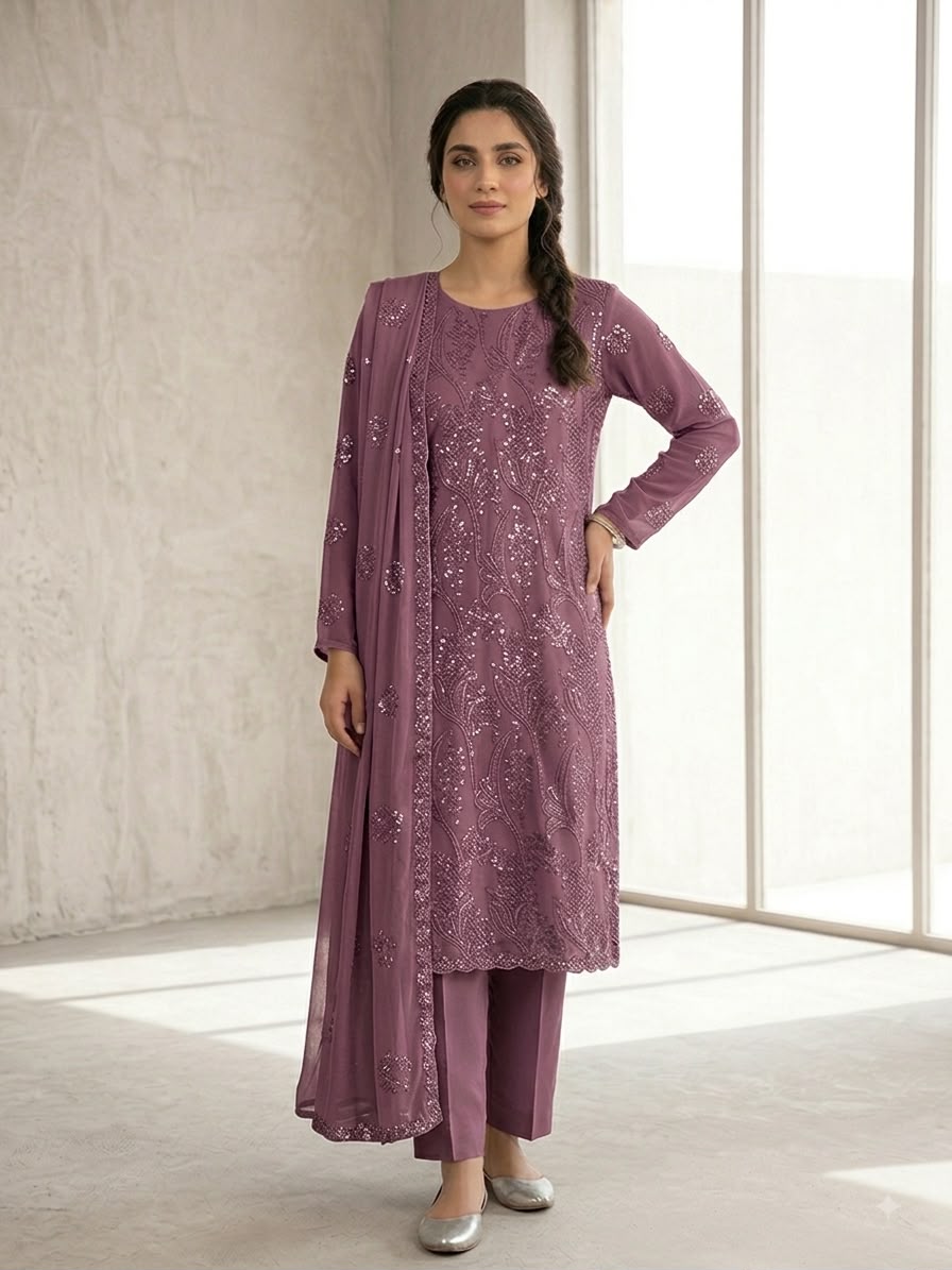 EMBROIDERED CHIFFON COLLECTION