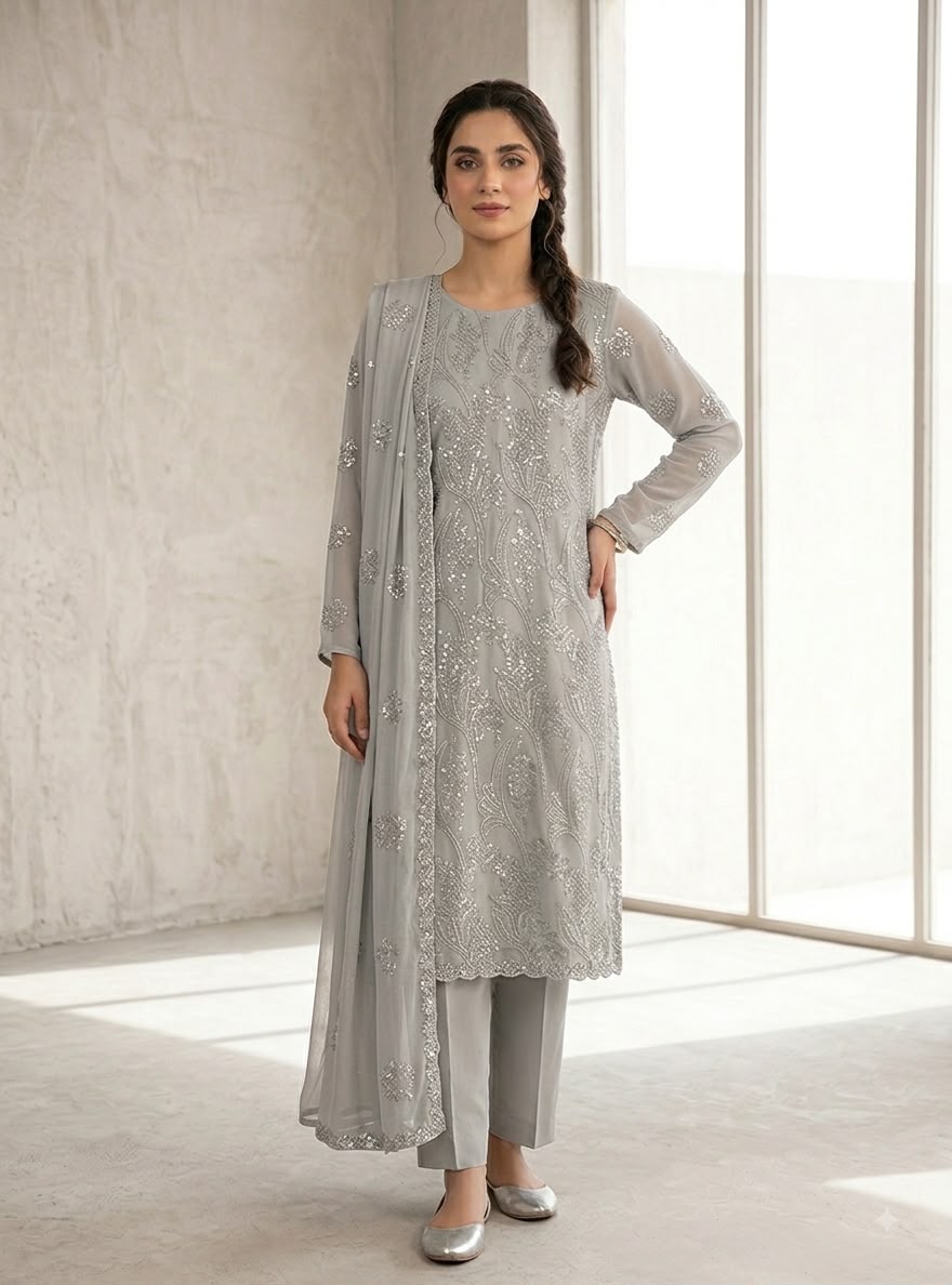 EMBROIDERED CHIFFON COLLECTION