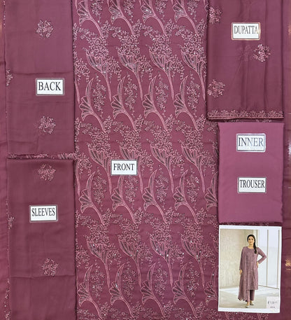 EMBROIDERED CHIFFON COLLECTION