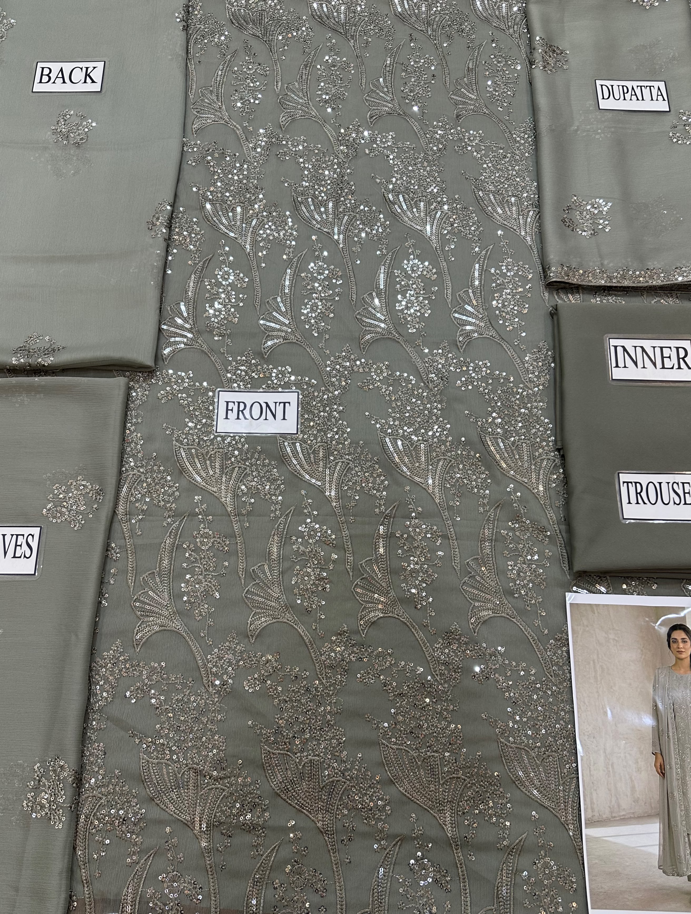 EMBROIDERED CHIFFON COLLECTION