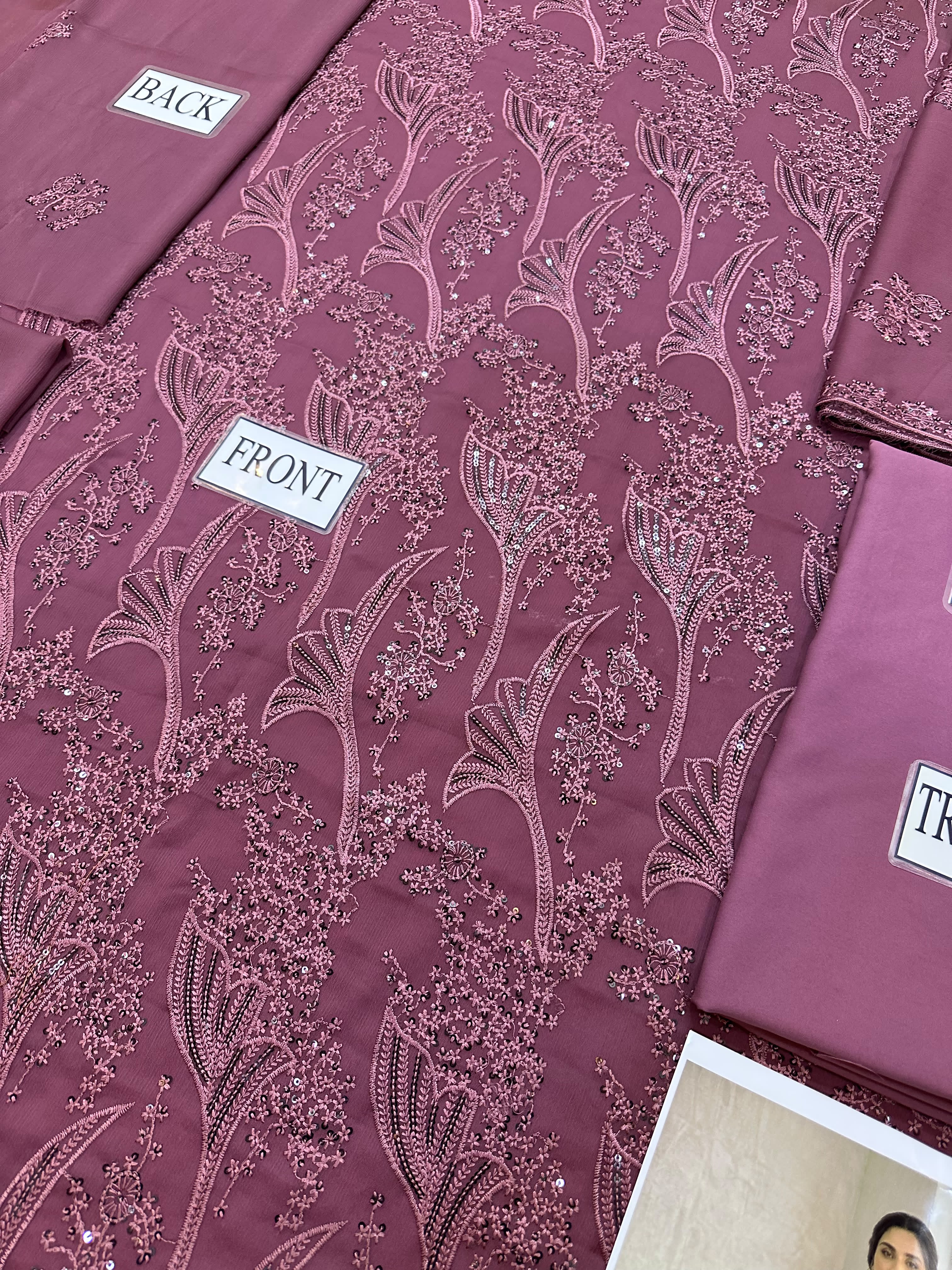EMBROIDERED CHIFFON COLLECTION