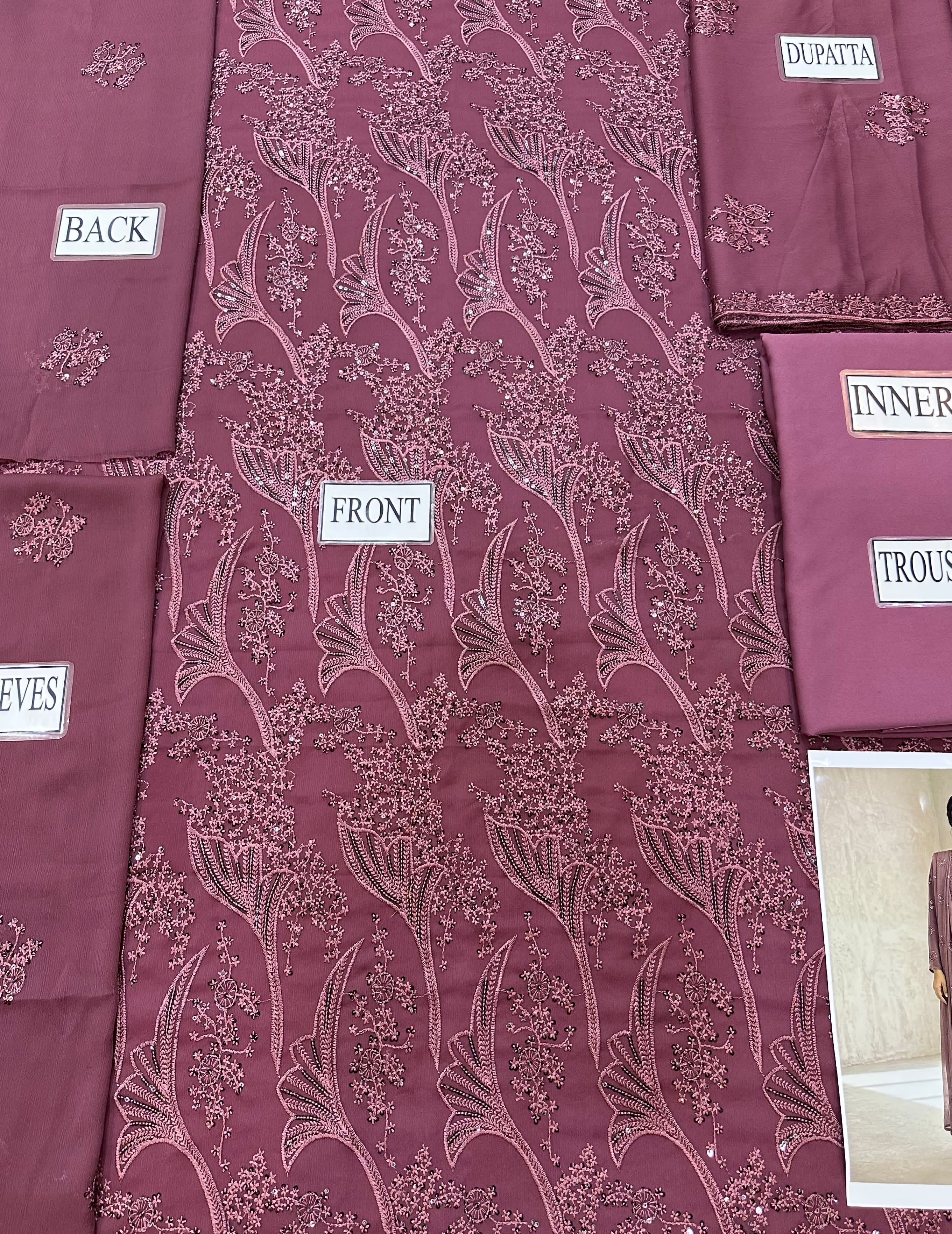 EMBROIDERED CHIFFON COLLECTION