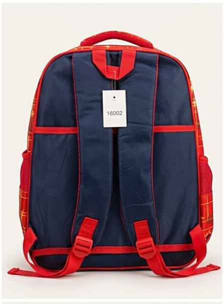 SPIDERMAN 3D FIBER SCHOOL BAG