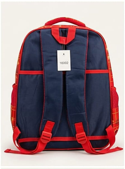 SPIDERMAN 3D FIBER SCHOOL BAG