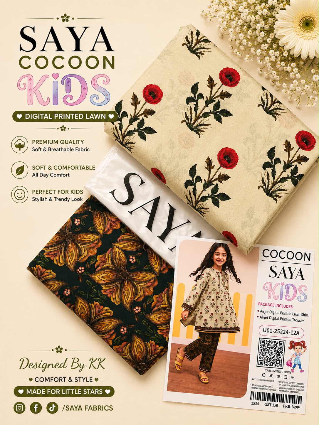SAYA COCOON KIDS COLLECTION